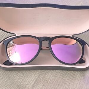 Blenders Rose Theater Style Sunglasses Polarized